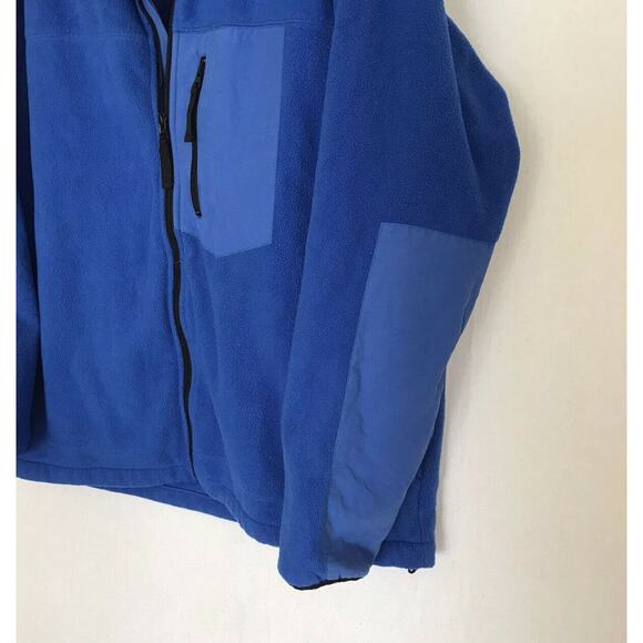 duluth trading fleece jacket large blue - Picture 4 of 5